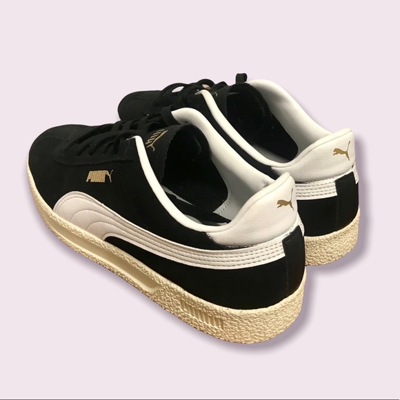 PUMA Smash v2 Black suede Men’s Sneakers size 9 - Picture 8 of 10